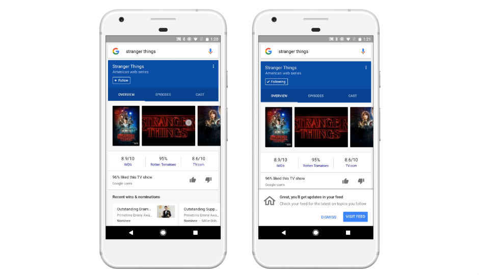 Meet The Feed, Google’s take on the News Feed