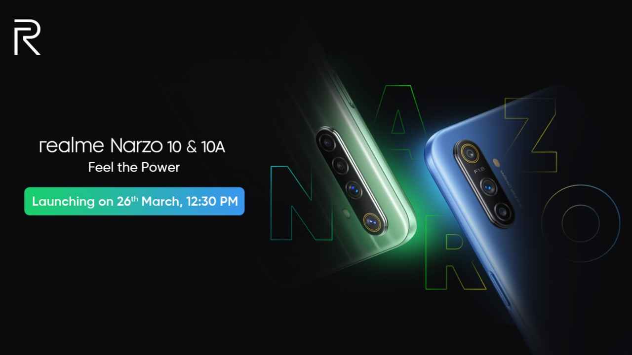 Realme Narzo 10 specs and price in India tipped ahead of March 26 launch