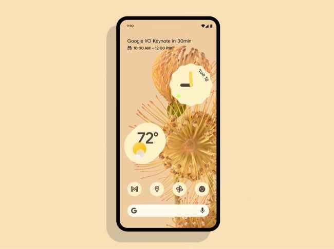 Redesign android 12 with material you