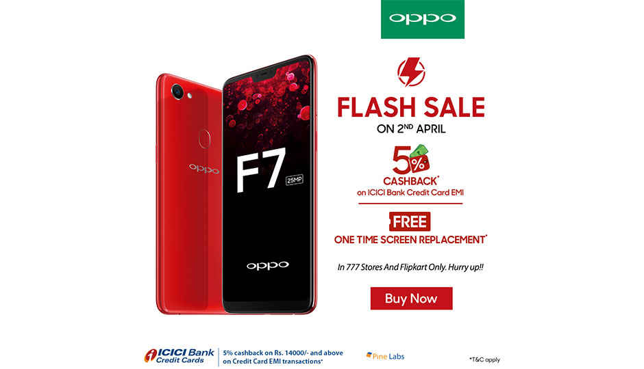 Here’s what you need to know about the OPPO F7 Flash Sale