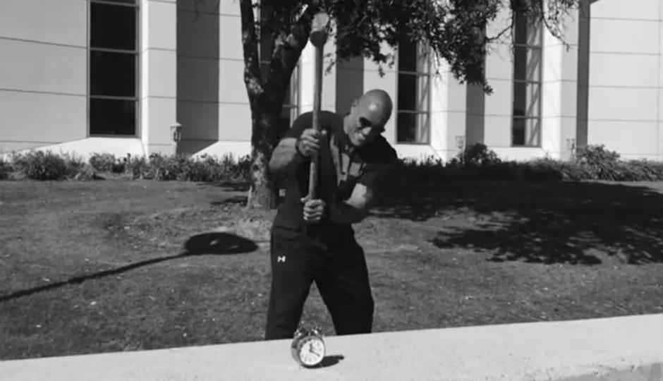 Rock Clock is Dwayne Johnson's alarm clock app, with no snooze bu... Rock Clock is Dwayne Johnson's alarm clock app, with no snooze bu...