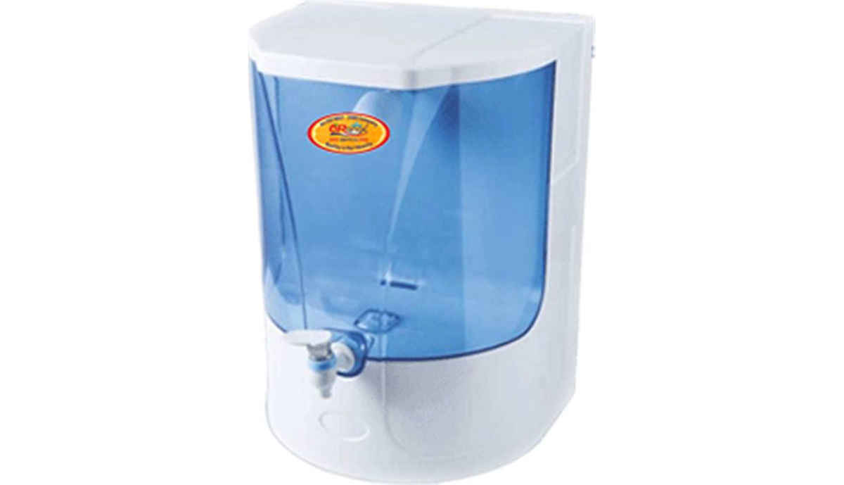 Orange Neptune Dolphin RO System 10 RO Water Purifier (White)