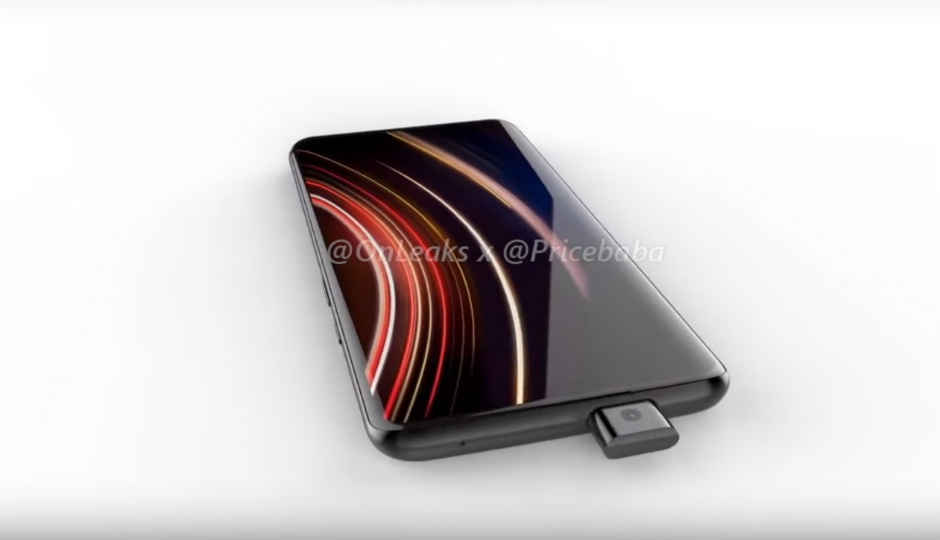 OnePlus 7 leaked in renders and detailed video with motorised pop-up selfie camera, triple rear cameras, and a bezel-less display