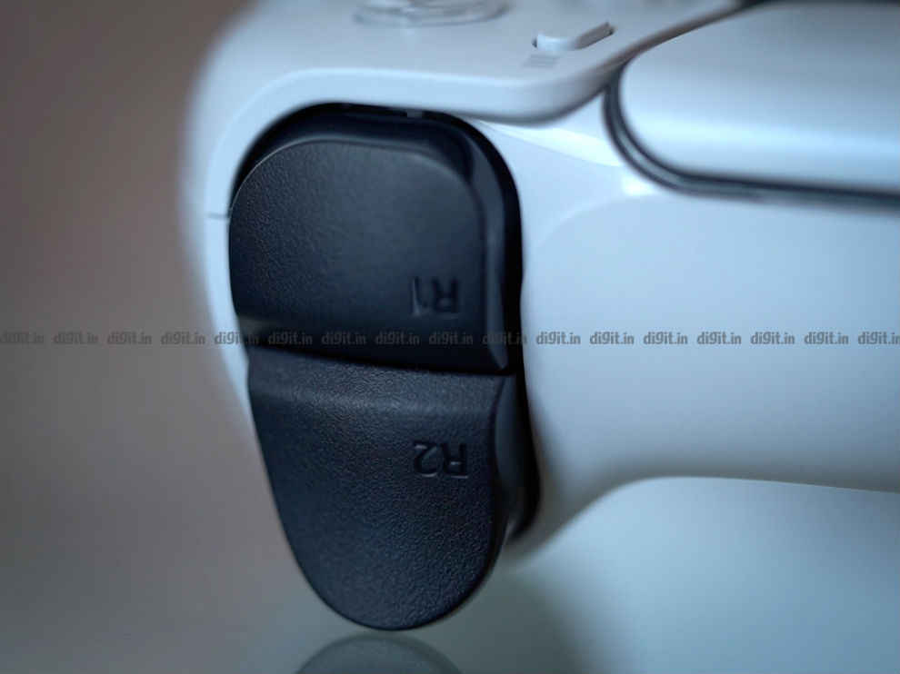 The shoulder buttons on the DualSense Controller are bigger this time. 