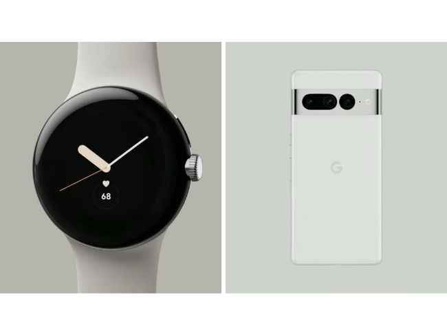 Pixel Watch and Pixel 7