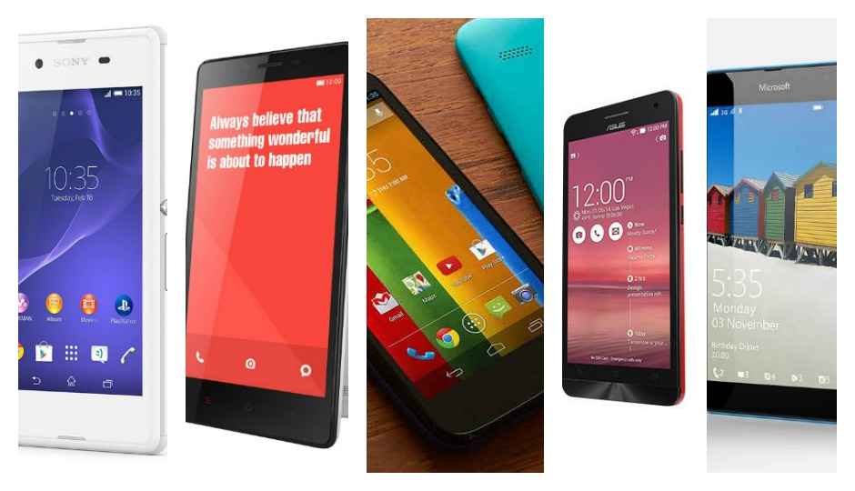 Top smartphone launches in 2014 under Rs. 10,000 Top smartphone launches in 2014 under Rs. 10,000