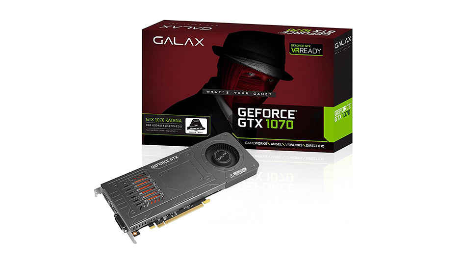 GALAX introduces their new GALAX GTX 1070 Katana 8GB graphics card