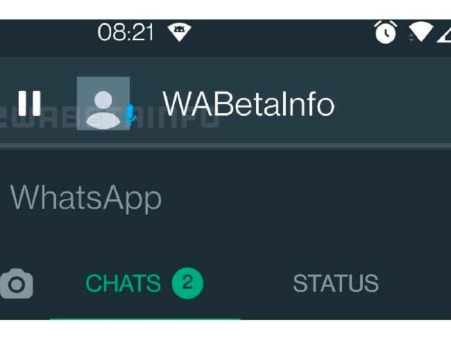 WhatsApp Global Voice Note Player on Android