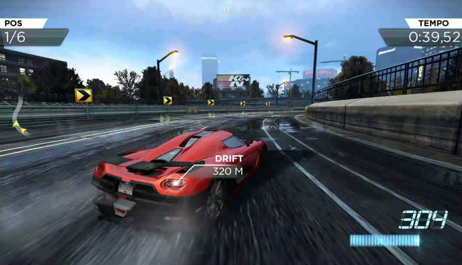 how to play need for speed most wanted on your phone