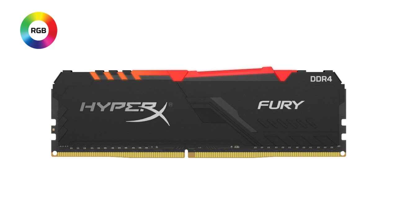 HyperX Launches Its FURY DDR4 RGB Memory Modules in India