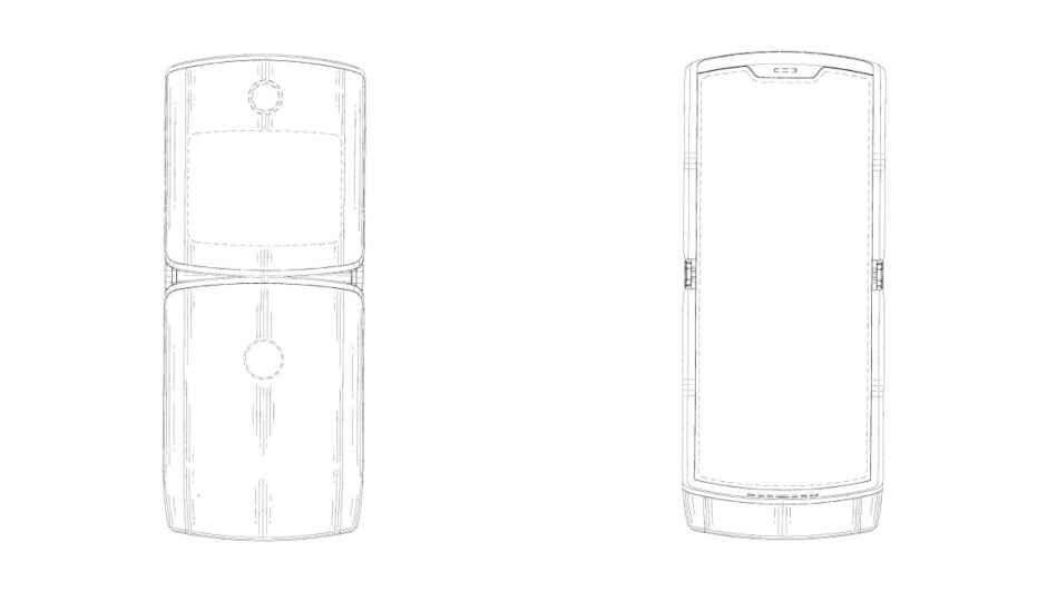 New Motorola patent hints at Moto Razr with foldable display