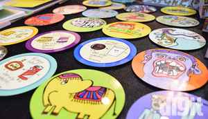 Artwork at the Mumbai Film and Comics Convention 2014