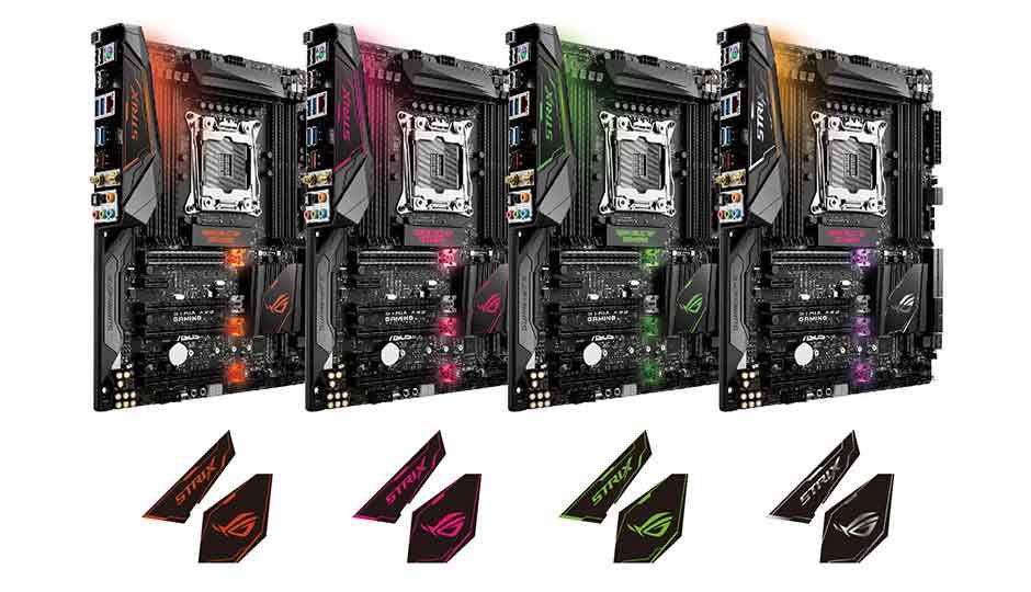 ASUS introduces new X99 ROG Strix  and signature lineup motherboard