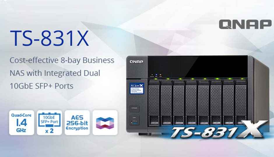 QNAP introduces TS-831X 8 bay business NAS at Computex 2016