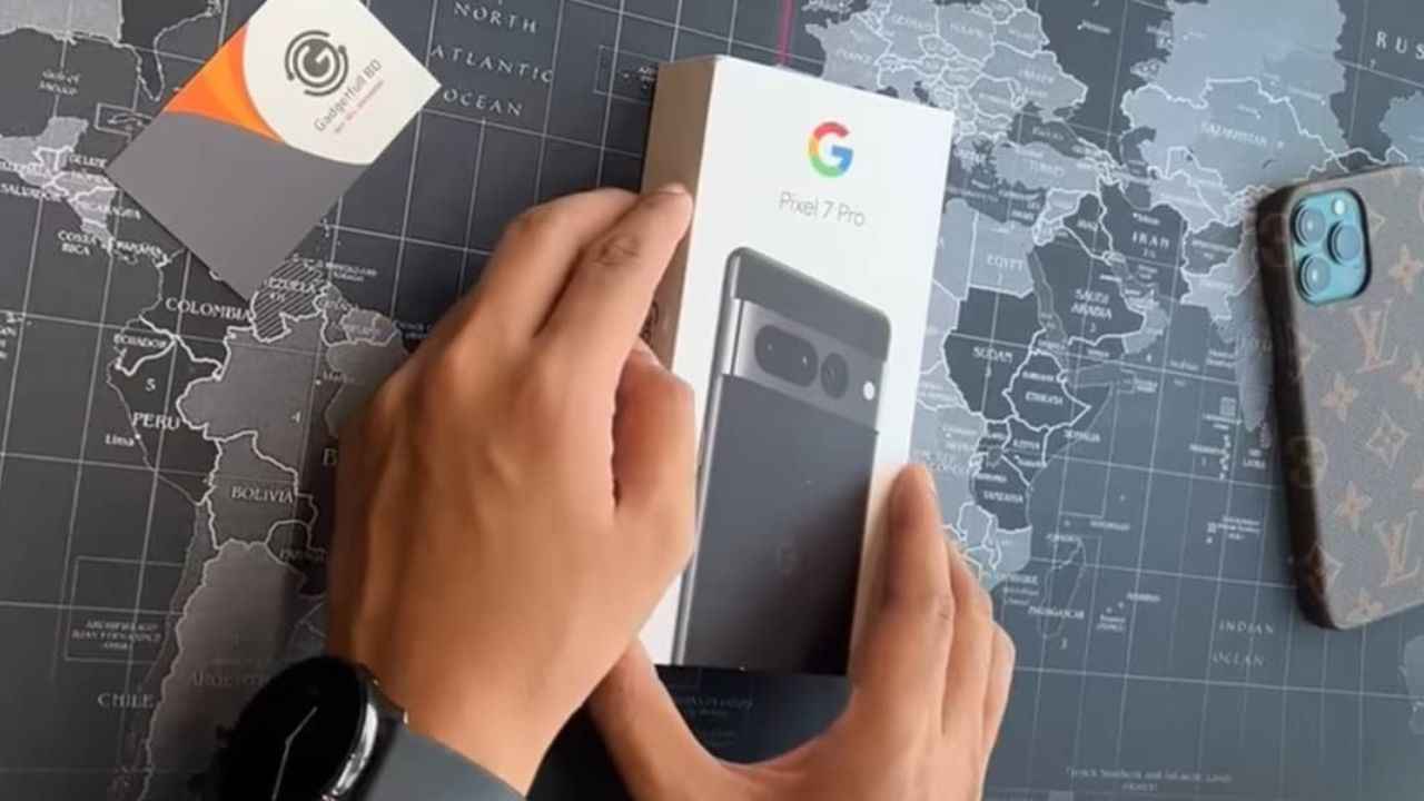 Google चा नवीन Pixel 7 Pro फोन आहे खूपच आकर्षक, लाँचपूर्वी समोर आला अनबॉक्सिंग Video