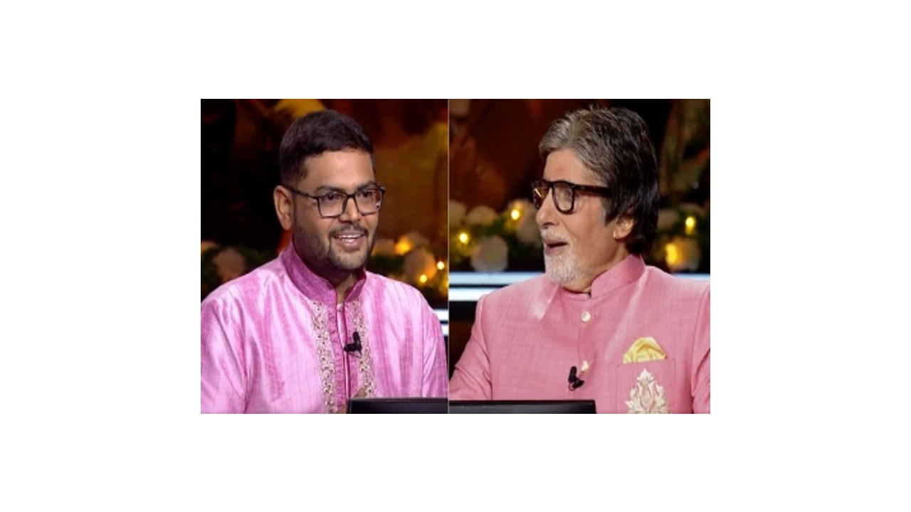 अमिताभ बच्चन यांना ‘KBC 14’ स्पर्धकाकडून मिळाले ‘थग्गू के लड्डू’