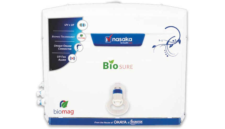NASAKA Bio Sure UV + UF Water Purifier (White)