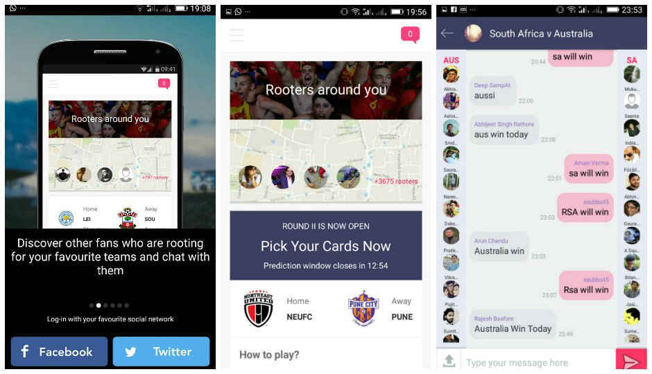Rooter launches app to allow sports fans to connect with each other