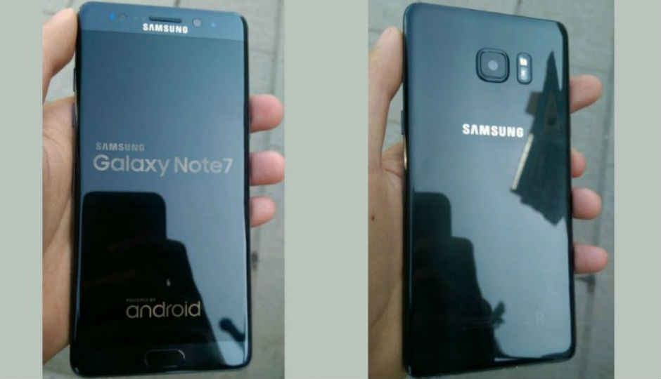 Samsung Galaxy Note 7R की लाइव इमेज हुई लीक