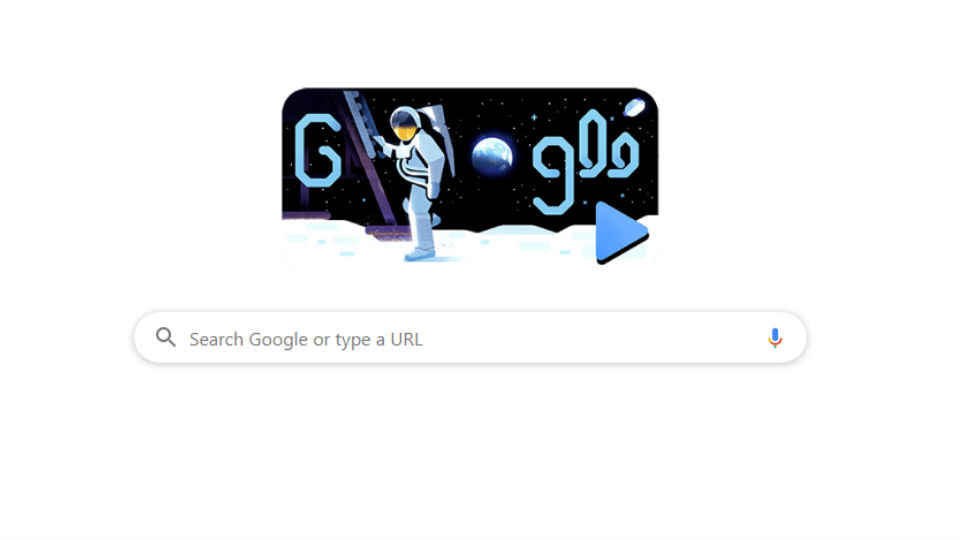 Google Doodle: 50 साल पहले रखा था चांद पर पहला कदम