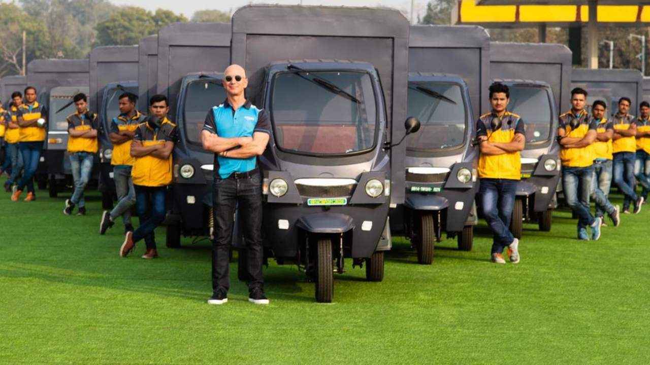 Amazon India switches to electric delivery rickshaws, eyes 10,000 EVs by 2025