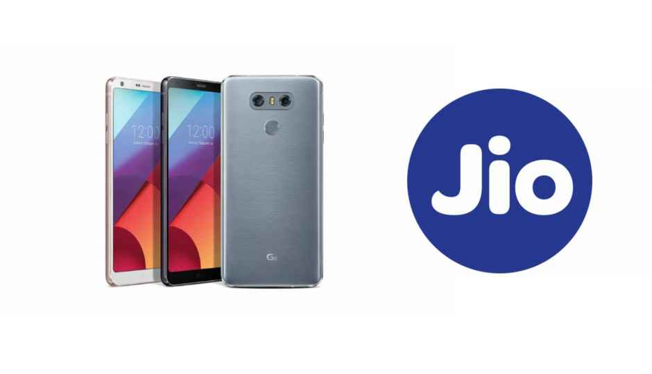 Reliance Jio users will get 100GB free 4G data on purchase of LG G6 in India. Offers detailed inside