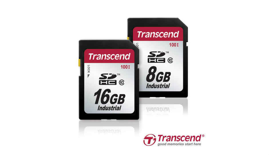 Transcend announces 8GB, 16GB industrial-grade memory cards