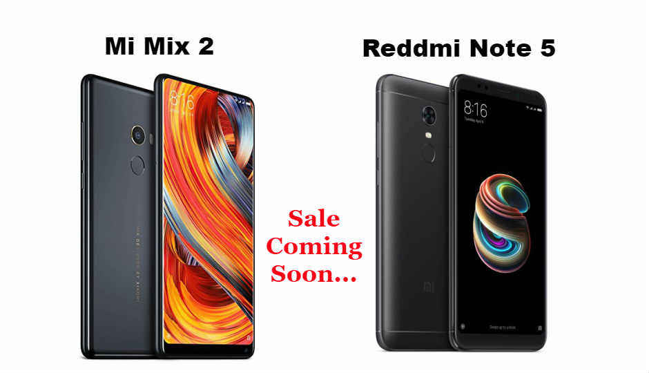 ಮುಂಬರಲಿರುವ ಫ್ಲಿಪ್ಕಾರ್ಟ್ ಬೆಸ್ಟ್ ಡೀಲ್ ಸೇಲಲ್ಲಿ Redmi Note 5 ಕೇವಲ 8,999 ರೂ ಮತ್ತು Mi Mix 2 ಕೇವಲ 25,999 ರೂಗಳಲ್ಲಿ ಲಭ್ಯವಾಗಲಿವೆ.