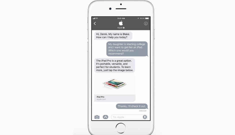 Apple announces ‘Business Chat’ to rival WhatsApp Business and Facebook Messenger, launching this spring with iOS 11.3