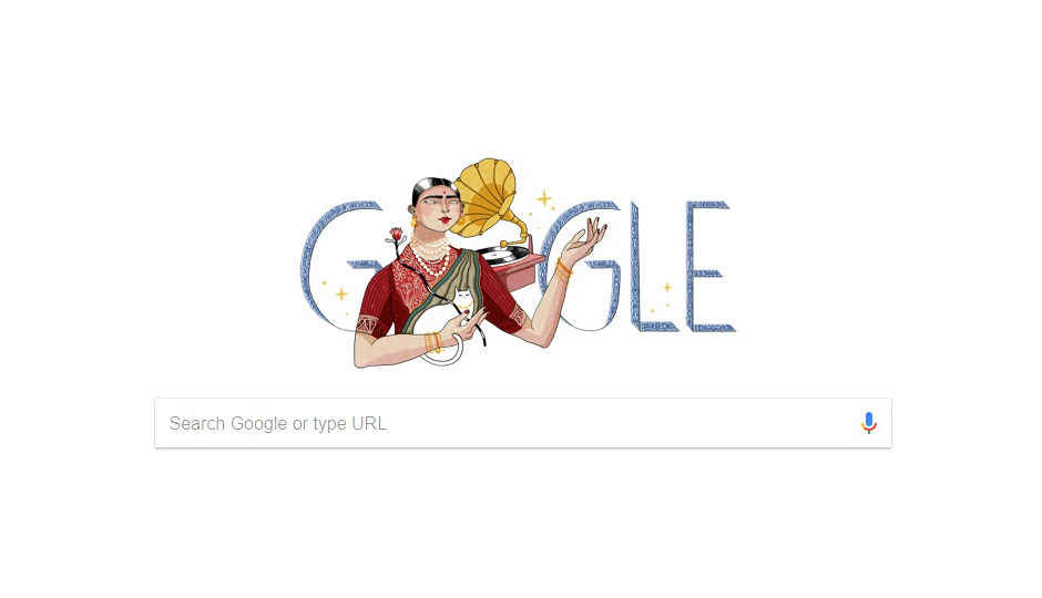 गौहर जान के 145वें जन्मदिवस पर Google ने Doodle के ज़रिए इस तरह किया सम्मानित