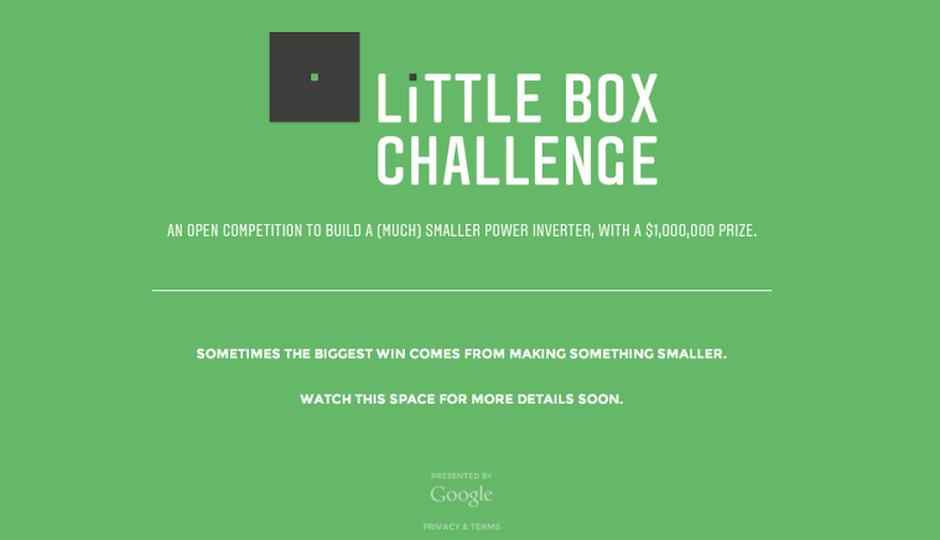 Google, IEEE offer $1 million as prize for a laptop sized power inverter
