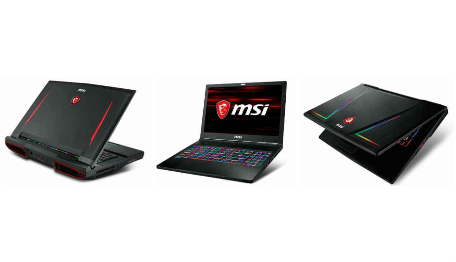 MSI launches GS65 Stealth thin, GT75 Titan and updated GE Raider RGB Edition gaming laptops in India