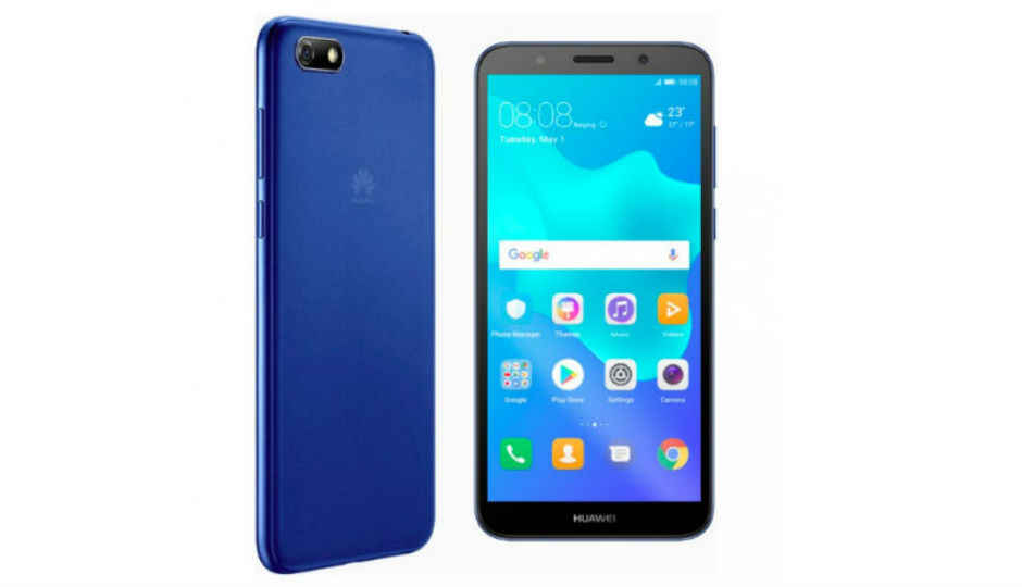 Huawei Y5 Prime (2018) स्मार्टफोन 18:9 डिस्प्ले, फेस अनलॉक फीचर के साथ आधिकारिक वेबसाइट पर लिस्ट
