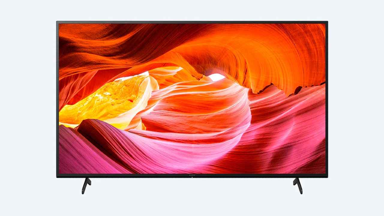Sony Bravia X75K TV series launched in India with X1 4K Processor and Dolby Audio