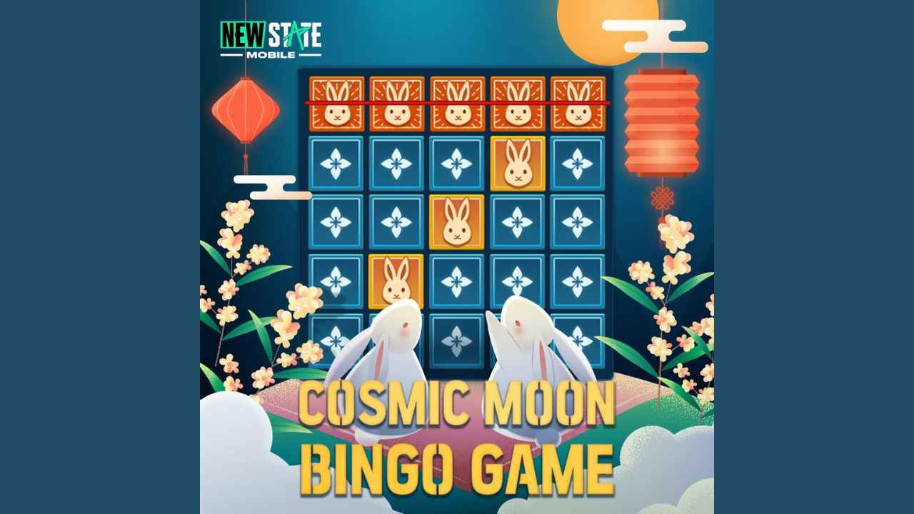 New State Mobile’s Cosmic Moon Bingo Game – Players can win exciting rewards by completing the Bingo board