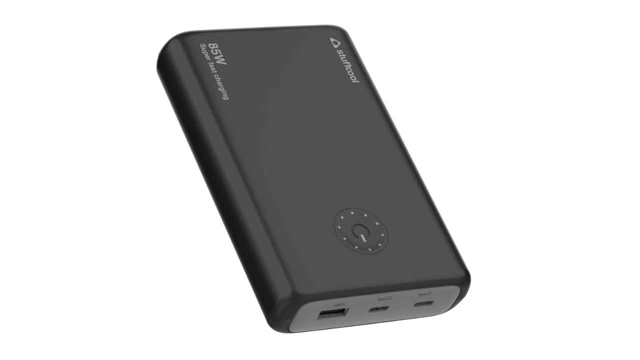 Stuffcool launches Superpower, an 85W 20000mAh power bank to charge MacBooks/laptops