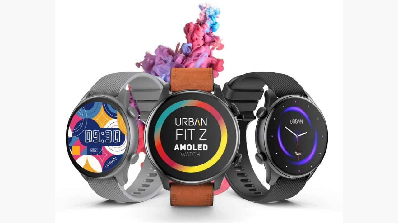 URBAN Launches Next-Gen Premium Fit Z AMOLED Smartwatch with Bluetooth Calling