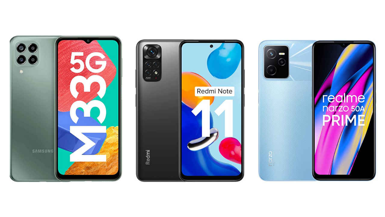 9 smartphones under ₹15k available during the Amazon Summer Sale 2023