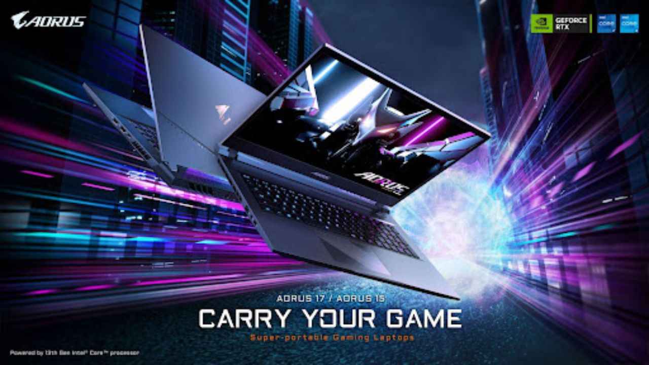 Gigabyte launches new gaming laptops from the Aorus, Aero, and G5 Series