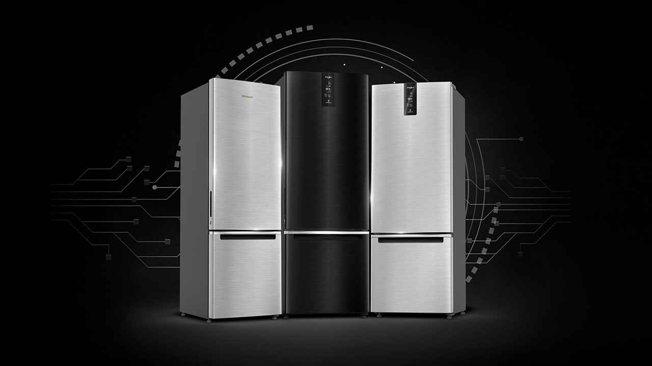 Whirlpool Bottom Mount Refrigerators:  New-age format, top-notch tech, contemporary storage management and impressive design
