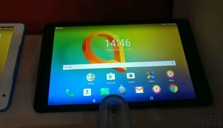 Alcatel A3 10 tablet with 10.1-inch HD display launched at Rs. 9,999