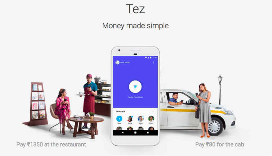 Google’s UPI-based payments app ‘Tez’ downloaded over 5 Million times in India