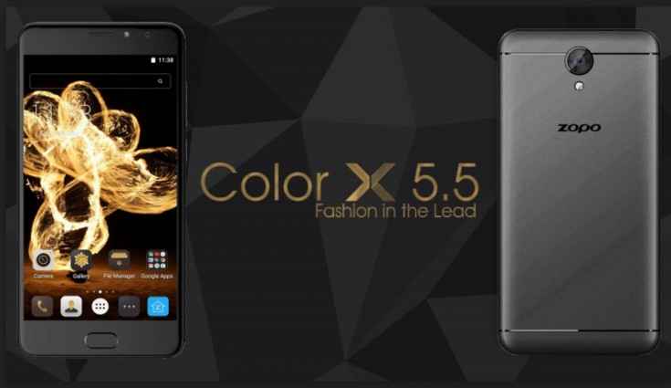 Zopo Color X 5.5 इंच डिस्प्ले और 3GB रैम के साथ हुआ लॉन्च