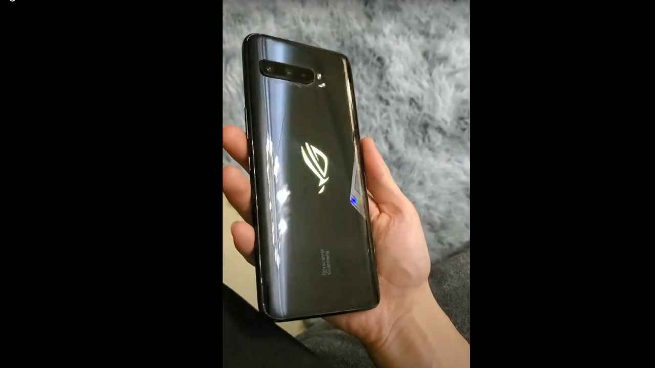 Asus ROG Phone III allegedly leaks in a hands-on video