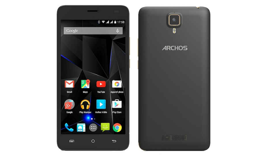 Archos 50d ऑक्सीजन स्मार्टफ़ोन लॉन्च, 5-इंच की डिस्प्ले से लैस