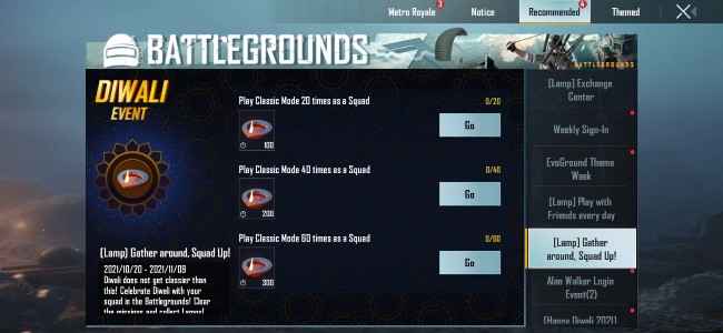 KRAFTON announces key modes, Diwali in-game events for Battlegrounds Mobile  India - BusinessToday