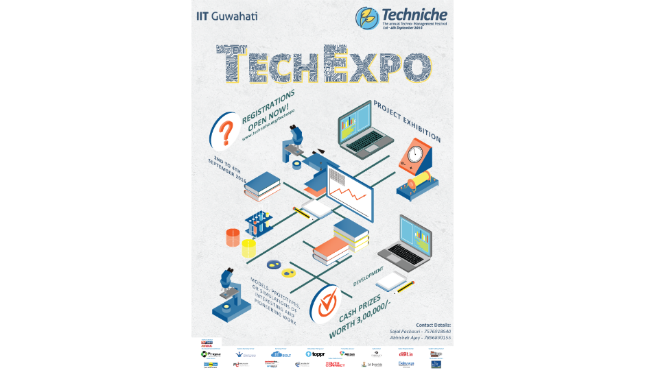 Present your scientific idea to the world through TechExpo at IIT Guwahati