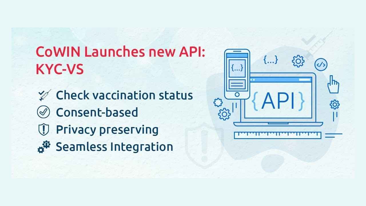 India Moves closer to healing with the new CoWIN KYC-VS API