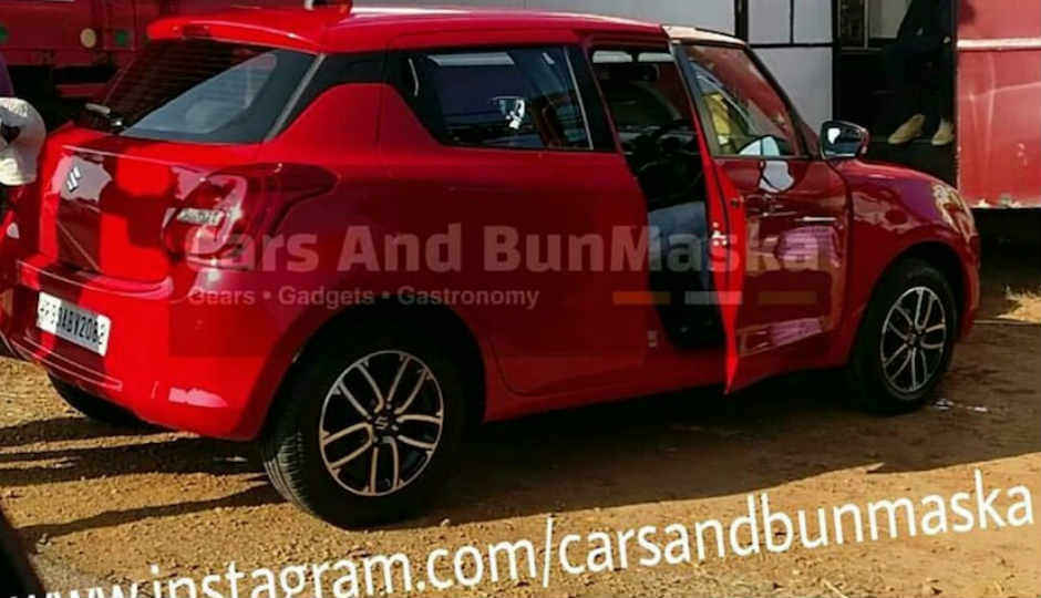 New generation Maruti Suzuki Swift spotted in India for the first time