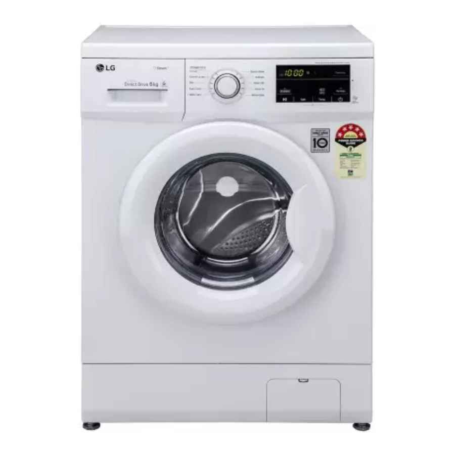 LG 6 kg Fully Automatic Front Load washing machine (FHM1006SDW)